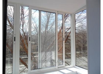Раздвижное остекление в квартире в Одинцово