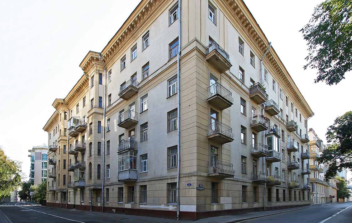 Ремонт балконов в домах Сталинка в Одинцово